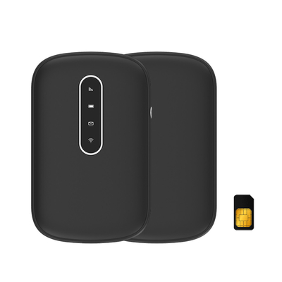 2.4GHz पोर्टेबल वाईफाई मोडेम सिम कार्ड स्लॉट के साथ 4G मोबाइल हॉटस्पॉट LTE इंटरनेट