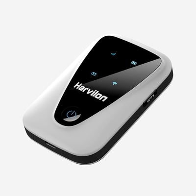 व्यावसायिक यात्रा के लिए 6 घंटे की बैटरी लाइफ 4G LTE MiFi राउटर हाई स्पीड पोर्टेबल राउटर