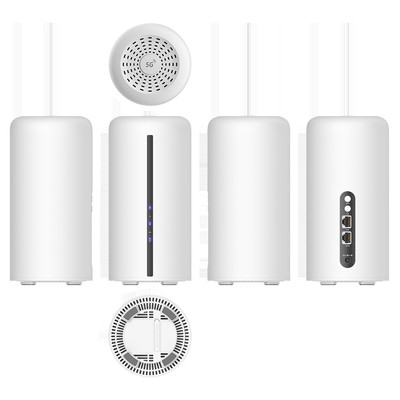 4.67Gbps 5G LTE राउटर वाईफाई 6 AX3600 मोबाइल डुअल बैंड NSA SA वायरलेस मोडेम 5G 4G 3G नेटवर्क के लिए