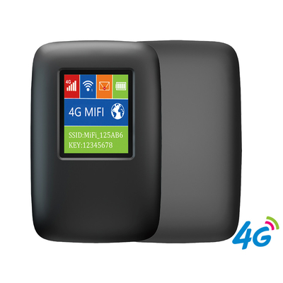 IEEE802.11 B/G/N MIFI राउटर स्क्रीन, सिम कार्ड सपोर्ट के साथ। LTE 4G mifi राउटर