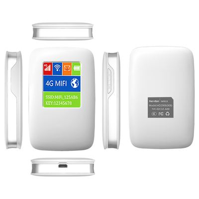 यात्रा के लिए सिम कार्ड स्लॉट के साथ 3G 2G 4G LTE MiFi राउटर, पॉकेट वाईफाई मोडेम अनलॉक