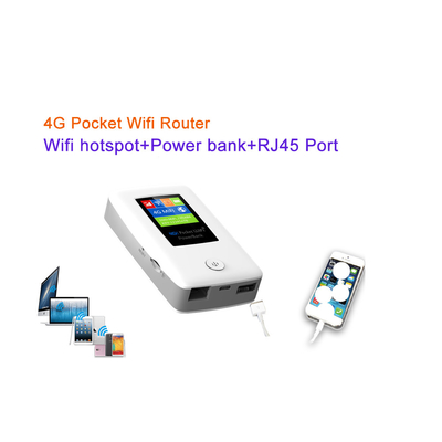 4G पॉकेट वाईफ़ाई हॉटस्पॉट मोबाइल वाईफाई राउटर सिम स्लॉट के साथ ओपन वीपीएन का समर्थन करता है