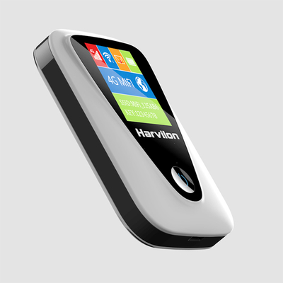सफ़ेद 4G LTE MiFi वायरलेस राउटर 2.4GHz/5GHz 110 X 70 X 20mm