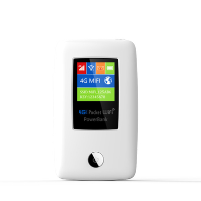 RJ45 वान लैन पोर्ट के साथ 5000mAh पोर्टेबल 4G वाईफ़ाई राउटर