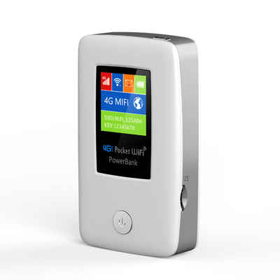 RJ45 वान लैन पोर्ट के साथ 5000mAh पोर्टेबल 4G वाईफ़ाई राउटर