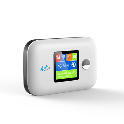 सिम कार्ड स्लॉट एलसीडी स्क्रीन के साथ पॉकेट MiFi अनलॉक मोबाइल वाईफाई राउटर
