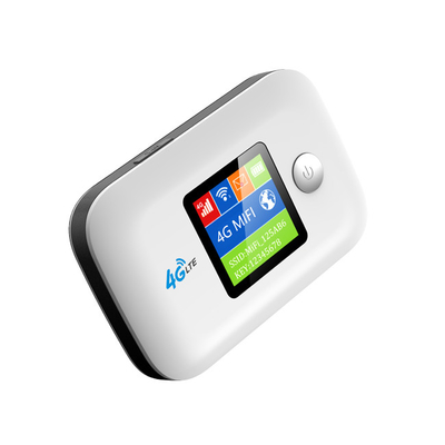 सिम कार्ड स्लॉट एलसीडी स्क्रीन के साथ खुला पोर्टेबल 4G वाईफ़ाई राउटर पॉकेट वायरलेस MiFi