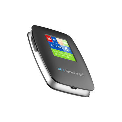 2700mAh-3000mAh 4G LTE MiFi राउटर 150Mbps 4G मोबाइल वाईफाई हॉटस्पॉट 15 डिवाइस एलसीडी स्क्रीन के साथ